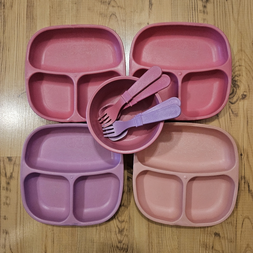 RePlay Children's Plastic Dishes